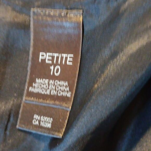 Liz Claiborne Tapestry Floral Dress. Career, Professional, Beigecore - Picture 10 of 14